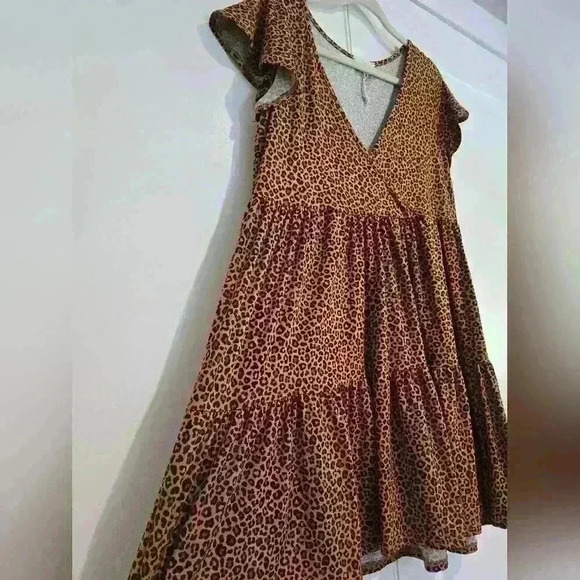 Jessica Simpson Leopard Print Dress - Picture 4 of 6
